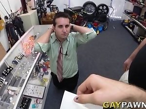 hairy straight guy gets used
